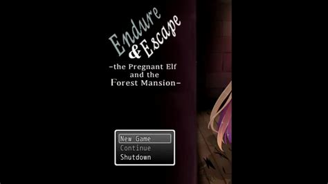 Endure And Escape Pregnant Elf And Forest Mansion Ingles「rpg H」 10 Y