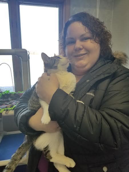 Dixie And Her New Mom Humane Society Of St Clair County Spay Neuter