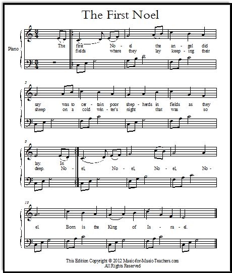 Our mixed ensemble christmas pieces are designed for various combinations of instruments. Christmas Sheet Music for Piano