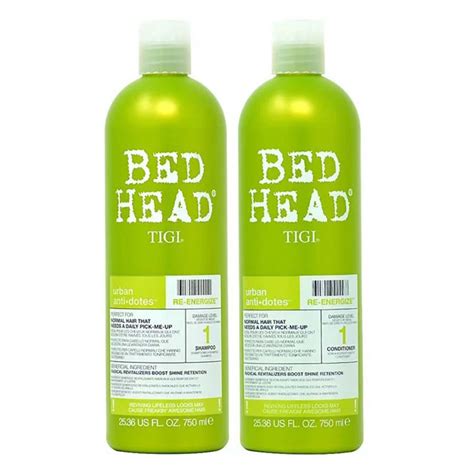 Bed Head By Tigi Re Energize Shampoo Conditioner Duo Shop Shampoo