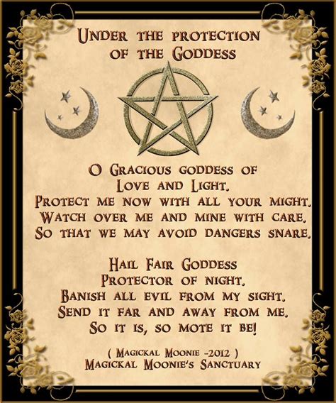 Under The Protection Of The Goddess Witch Spell Book Witchcraft Spell Books Wiccan Spell Book