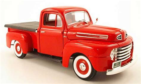 Modellino In Miniatura Ford F 1 118 Yat Ming Pick Up Rosso 1948