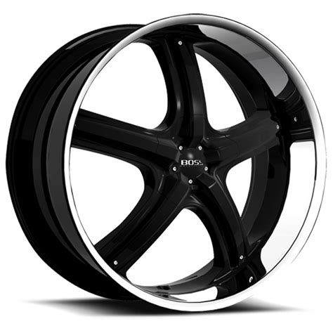 Boss Wheels Motorsports 333 Black Wheels