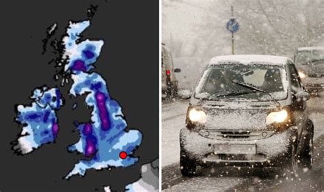 Uk Snow Forecast Storm Emma To Hit Britain With 30cm Barrage Of Snow
