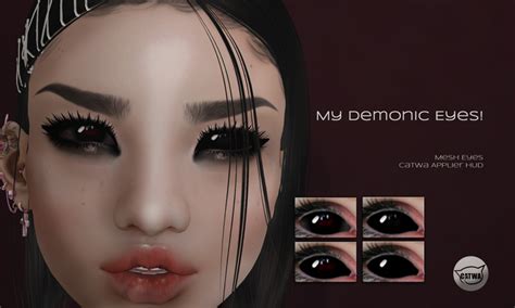 Second Life Marketplace Cheeky My Demonic Eyes Mesh Eyes And Catwa