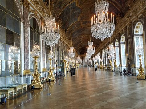 Hall Of Mirrors At Versailles France Oc Travel