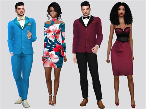 Formal Tuxedo Suit By Mclaynesims At Tsr Sims 4 Updates