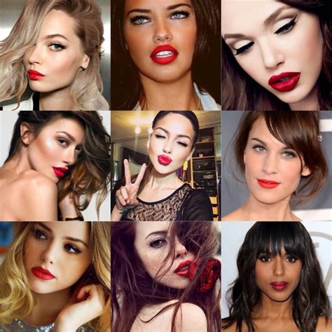 How To Chic THE GUIDE TO FLAWLESS RED LIPS FOR EVERY SKINTONE HOW TO Beauty Pinterest