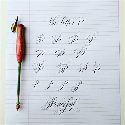Pointed Pen Calligraphy Alphabet Continues Jennifer Calligrapher