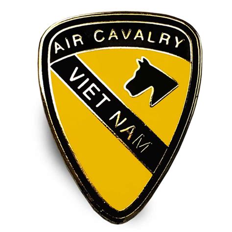 Us Army Vietnam 1st Air Cavalry Hatlapel Pin