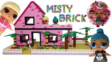 Lol Surprise Sleepy Bones And Drag Racer´s House Lego By Misty Brick