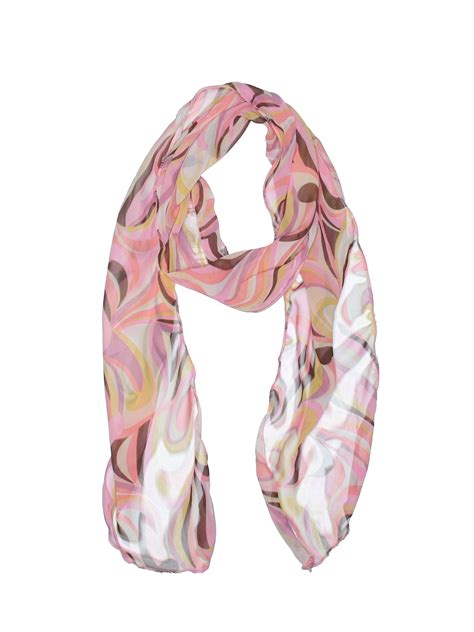Unbranded Print Light Pink Scarf One Size Off Pink Scarves Scarf Light Pink