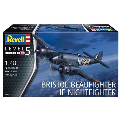 Revell 148 Bristol Beaufighter Mkif Nightfighter 03854
