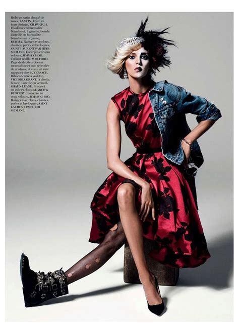 Anja Rubik Gets Regal For Vogue Paris Shoot By Inez And Vinoodh