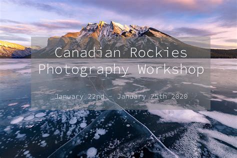 Canadian Rockies Winter Photography Workshop Scott Aspinall