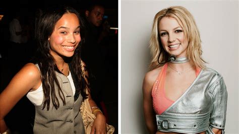 Zoë Kravitz Shared A Throwback Photo With Britney Spears From The Oops
