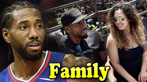 Maybe you would like to learn more about one of these? Kawhi Leonard Family With Daughter and Girlfriend Kishele ...