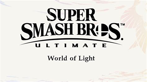 Super Smash Bros Ultimate World Of Light 03 Youtube