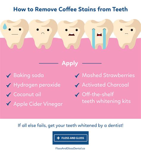 how to remove coffee stains from teeth floss and gloss dental dentist edmonton