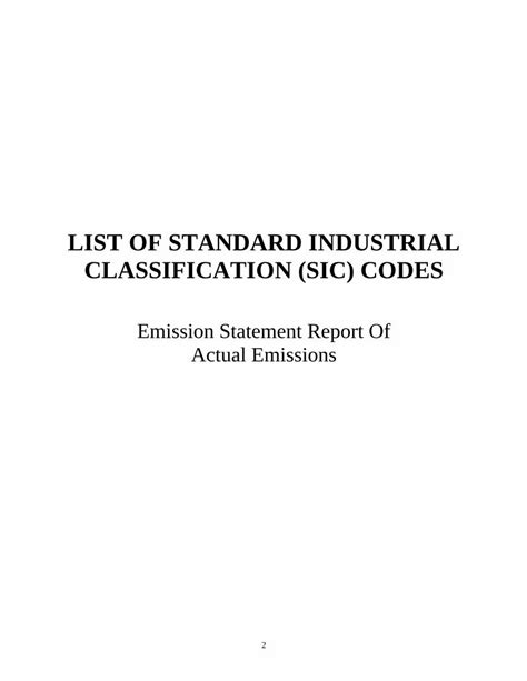 PDF LIST OF STANDARD INDUSTRIAL CLASSIFICATION SIC 3 Standard