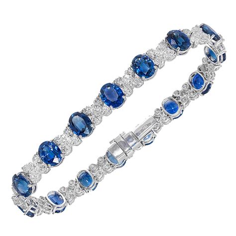 Blue Diamond Bracelet The Best Original Gemstone