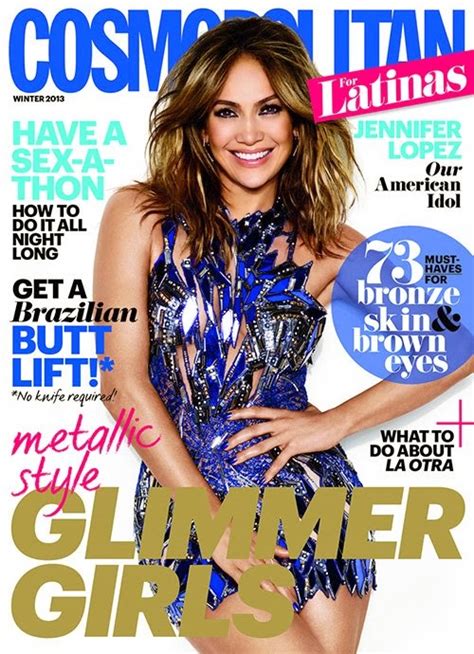 Jennifer Lopez Cosmopolitan Magazine Photoshoot For Latinas Winter