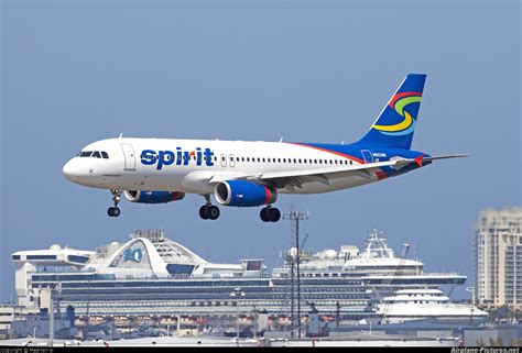 N602nk Spirit Airlines Airbus A320 At Fort Lauderdale Hollywood