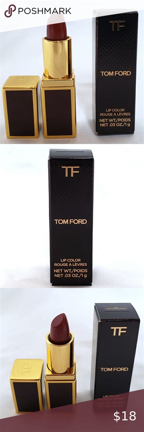Tom Ford Lip Color Mini Lipstick Impassioned 1g Bnib Lip Colors Lips Tom Ford