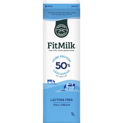 Rokeby Farms Fitmilk Full Cream 1l Woolworths