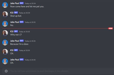 One Of My Discord Servers Has A Channel Where 2 Bots Are Constantly