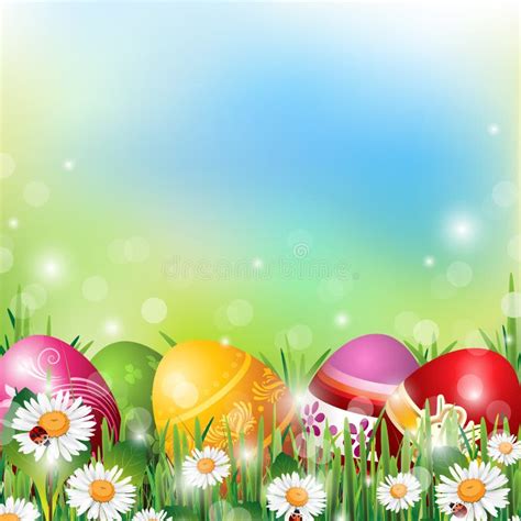 Easter Background Stock Vector Illustration Of Design 51759667