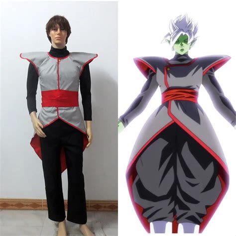 Dragon Ball Super Goku Black Zamasu Merged Potara Fusion Cosplay