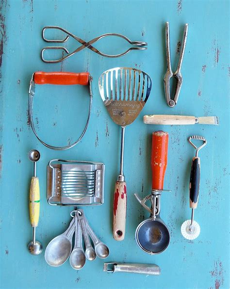 Today, though, when we think of antique. VINTAGE and ANTIQUE KITCHEN Utensils and Tools Instant ...