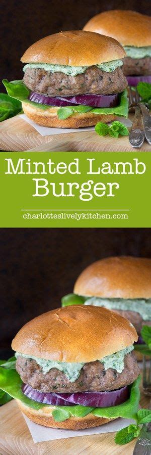 These Minted Lamb Burgers Taste Delicious And Are Quick And Easy To