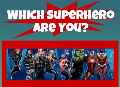 Which Superhero Are You Pure Costumes Blog