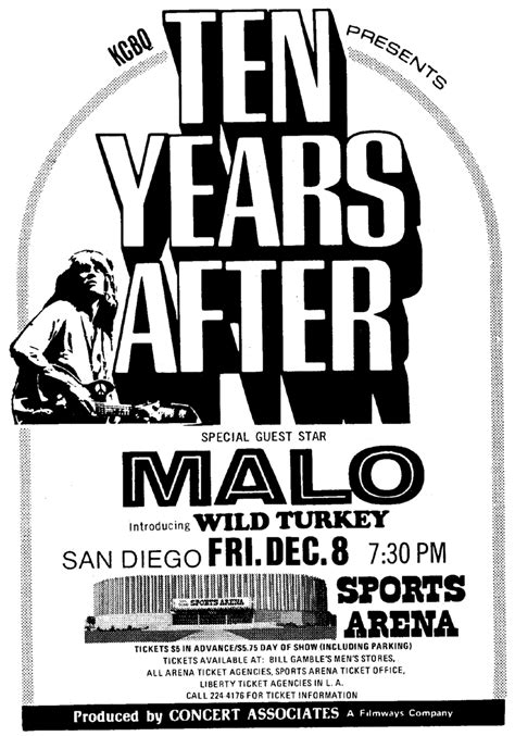 Formerly san diego sports arena and valley view casino center. The Concert History of San Diego Sports Arena San Diego ...