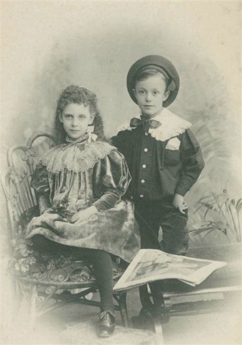 Victorian Photograph Children Boy Girl Siblings C 1890s Etsy Uk