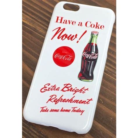 コカコーラ★アメリカン雑貨★coca Cola グッズ Iphone 6 ケース Now スマホケース Hs0513 Hs0513