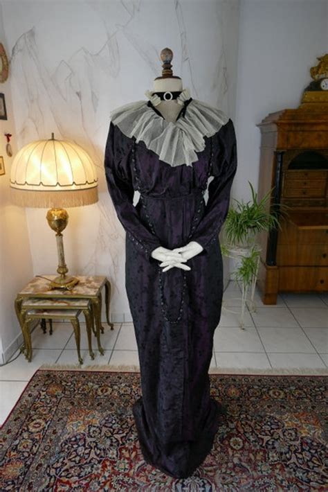 1913 Hobble Skirt Dress Antique Dress Antique Gown Etsy Antique