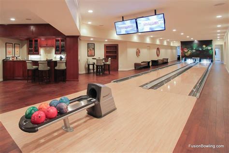 Bowling Alley Home Bowling Alley Home Rec Room