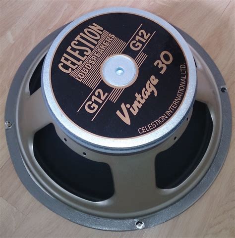 Celestion's vintage 30 is industry standard for a reason. Photo Celestion Vintage 30 (8 Ohms) : Celestion Vintage 30 (#585653) - Audiofanzine