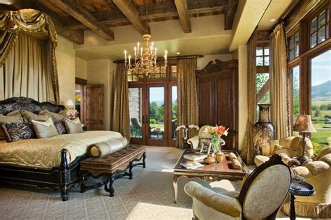 exquisite master bedrooms  french doors pictures