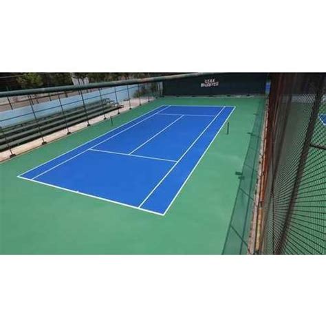 Synthetic Acrylic Tennis Court At Rs 40square Feet टेनिस कोर्ट्स