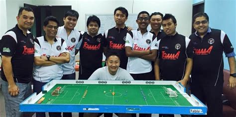world amateur subbuteo players association first leg of the jurong central subbuteo league 2015