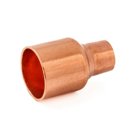 Everbilt 1 In X 12 In Copper Pressure Cup X Cup Reducing Coupling