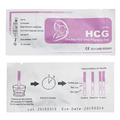 Since then, pregnancy tests have become the most common diagnostic assay used at home. 10x Home Pregnancy Test Strips Kit HCG Hormone Strips Pee Urine Fertility 99% | eBay