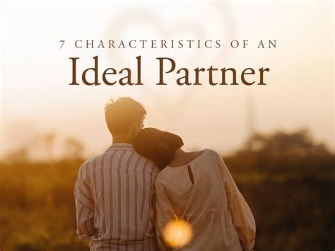 7 Characteristics of an Ideal Partner - Cheryl Hiebert