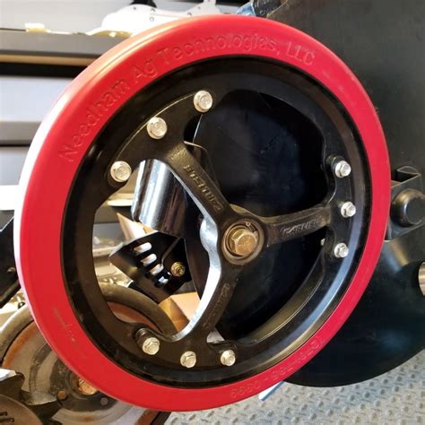Needham 3 Urethane Spoked Gauge Wheels Red E Performance Ag Parts