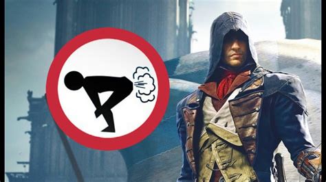 Assassin S Creed Unity Hilarious Easter Egg Farting Assassin Youtube