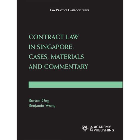 In malaysia, our contract law is basically governed and enforced by the contract act 1950. SAL-e. Contract Law in Singapore : Cases, Materials and ...